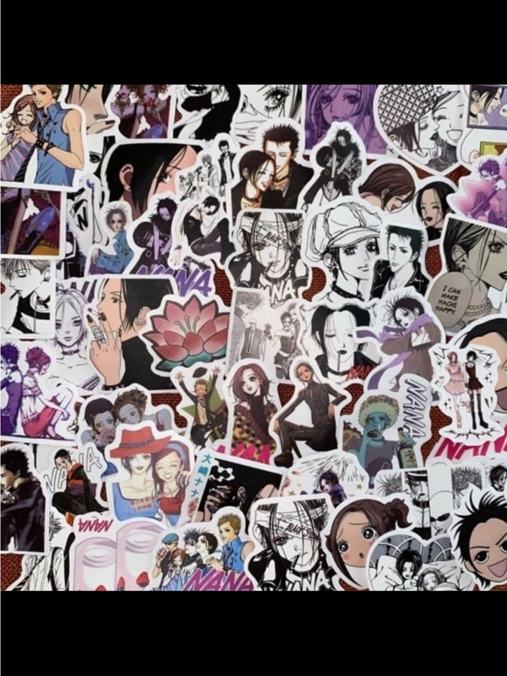 Nana Anime Stickers, pack of 50